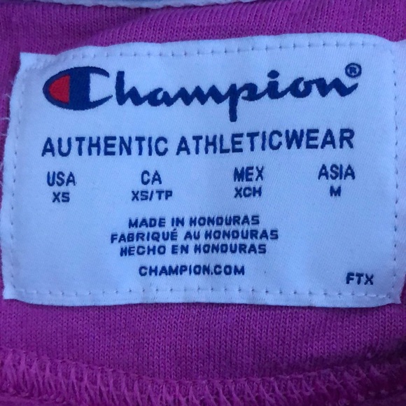 Magenta champion hoodie - Picture 2 of 2
